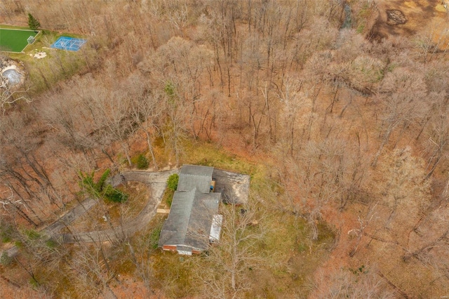 view of birds eye view of property