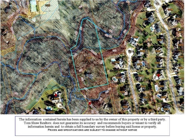 17421 Private Valley Ln, Chesterfield MO, 63005 land for sale