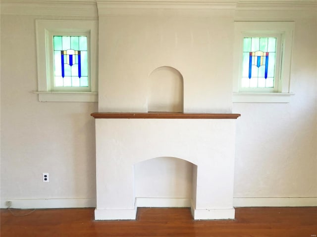 room details featuring wood-type flooring