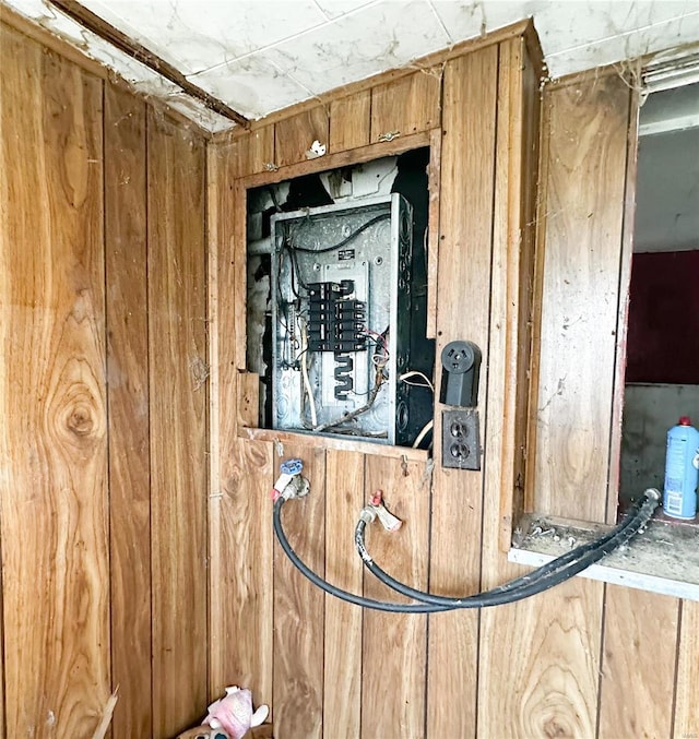 utility room featuring electric panel