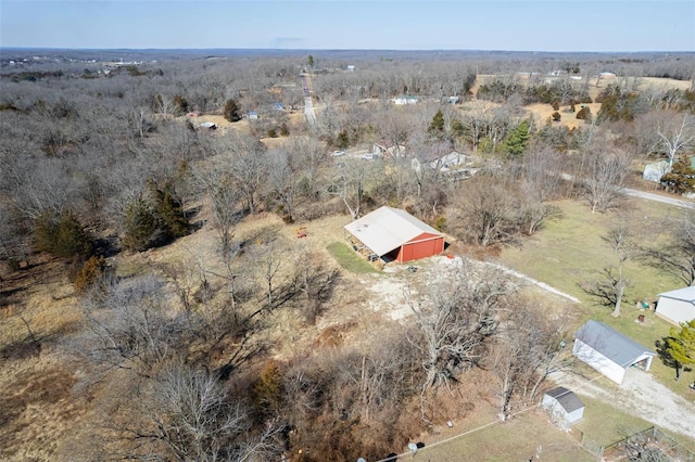 view of aerial view