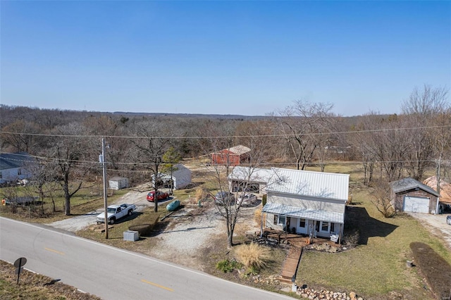 view of drone / aerial view