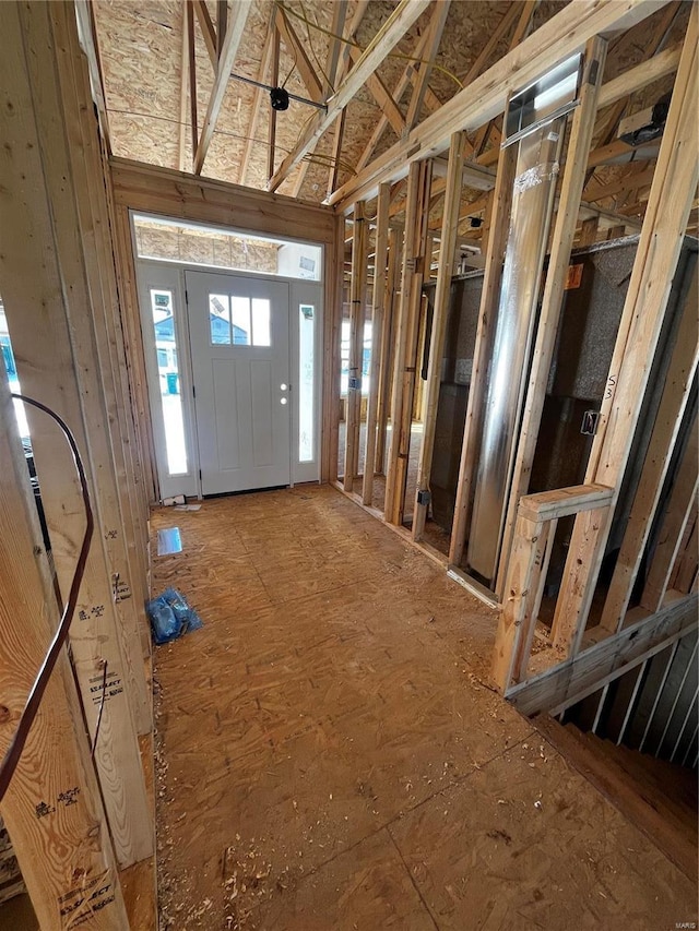 view of entrance foyer