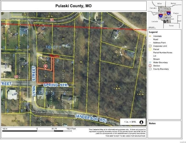 0 S Lynn St, Waynesville MO, 65583 land for sale