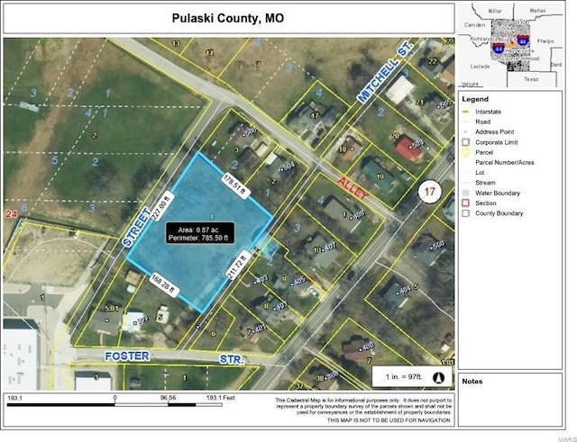 0 Bailey St, Waynesville MO, 65583 land for sale