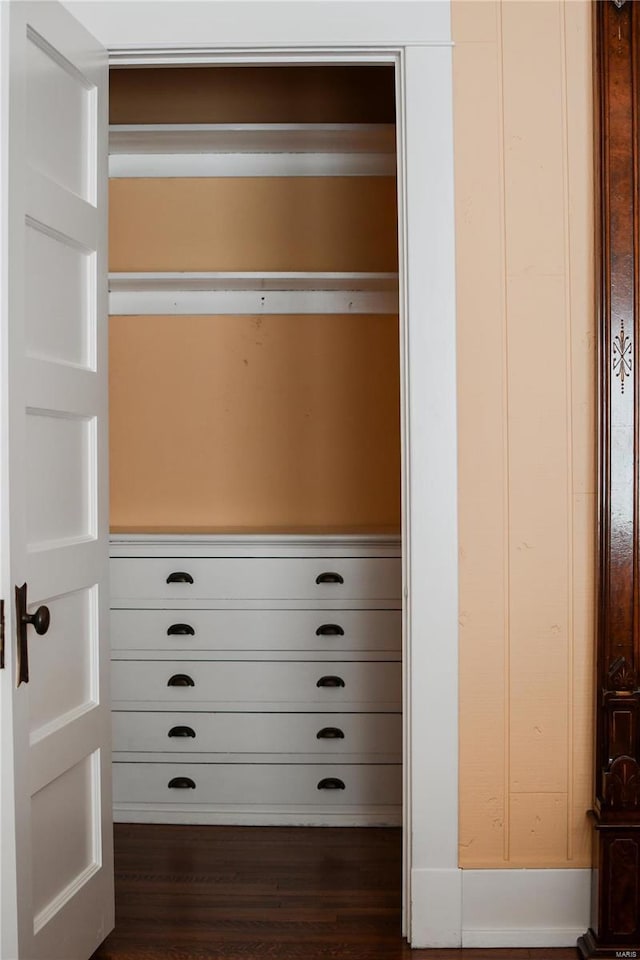 view of closet