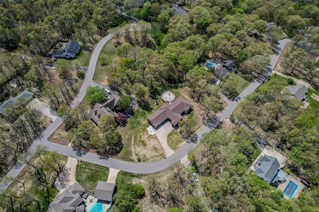 view of birds eye view of property