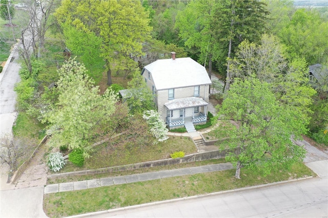 view of birds eye view of property