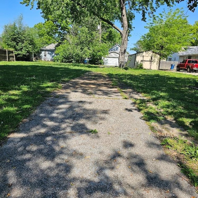 view of yard