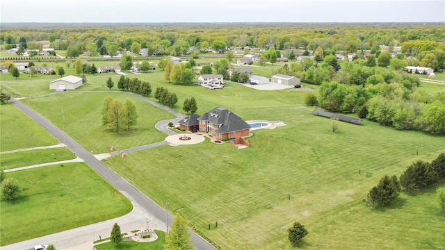 view of birds eye view of property