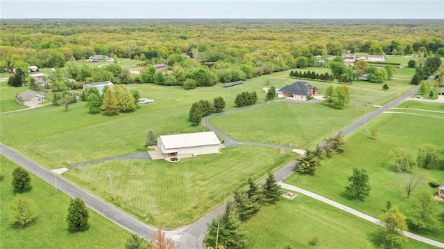 view of drone / aerial view