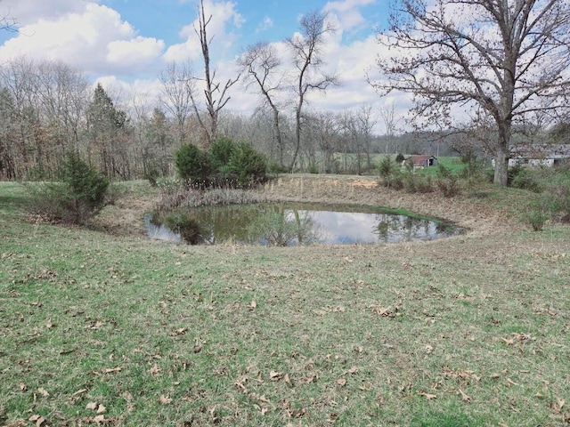 view of water view