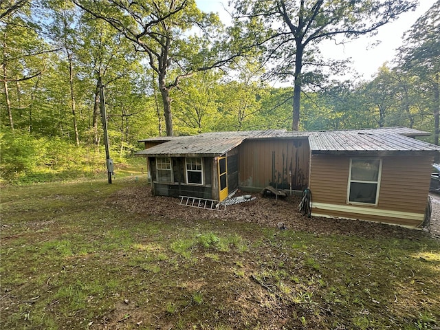 view of rear view of house