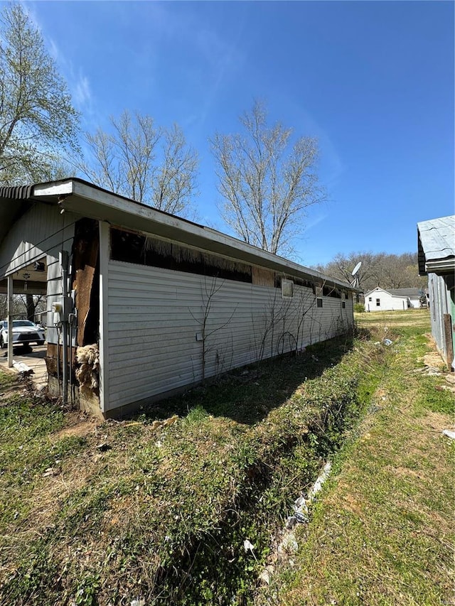 view of side of home