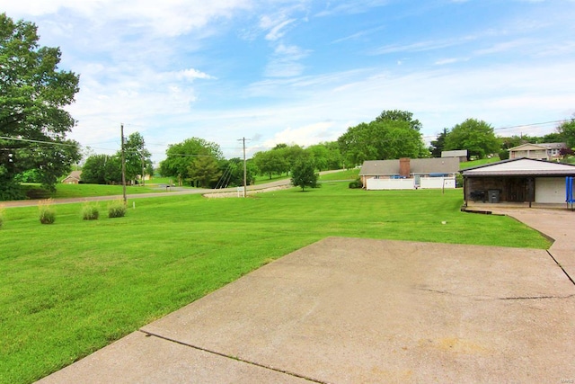 view of yard