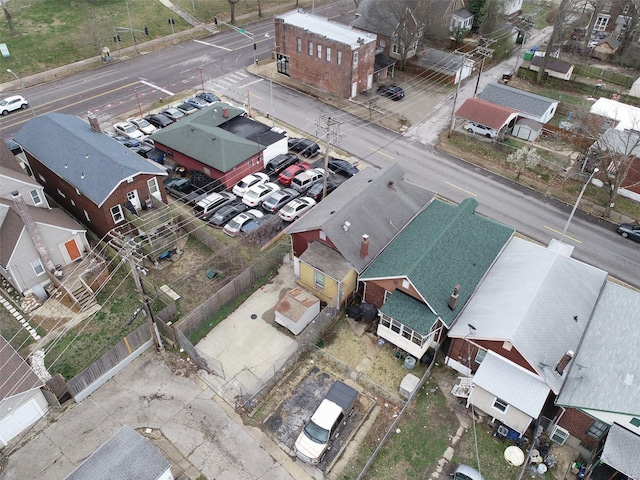 view of aerial view