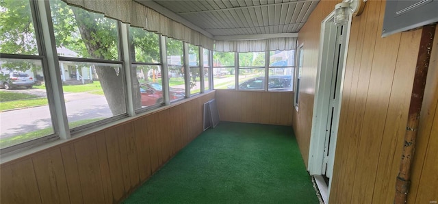 sunroom / solarium with plenty of natural light