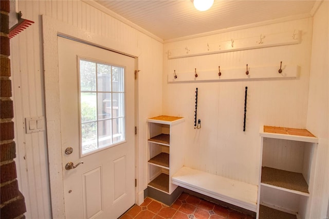 view of mudroom