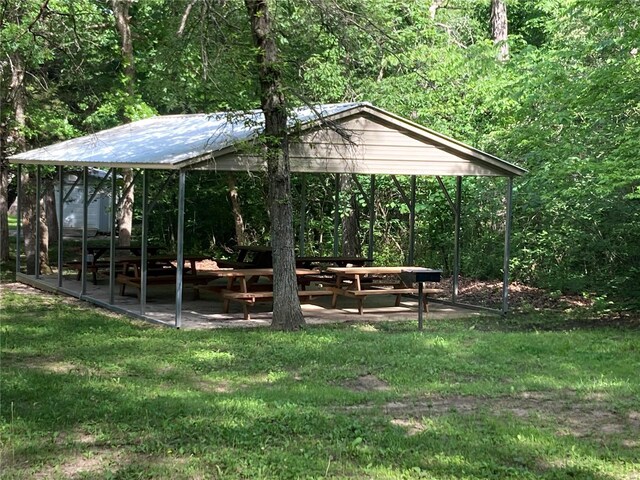 surrounding community featuring a yard