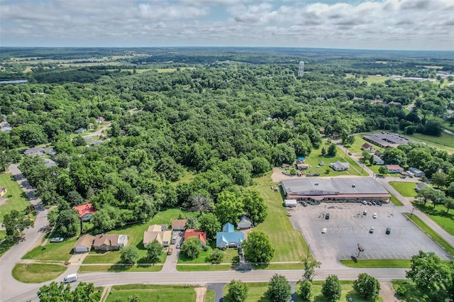 aerial view with a view of trees