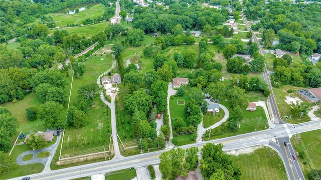 view of aerial view