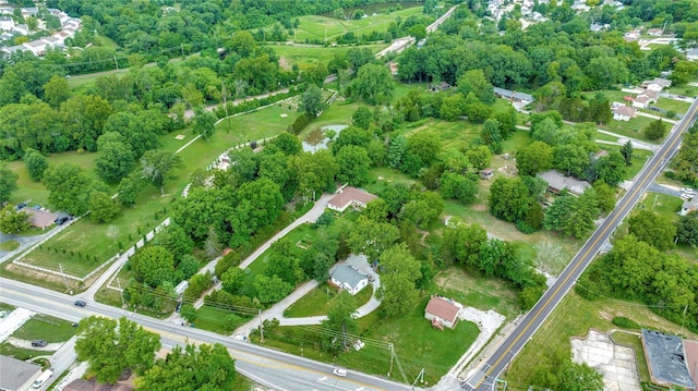 view of aerial view