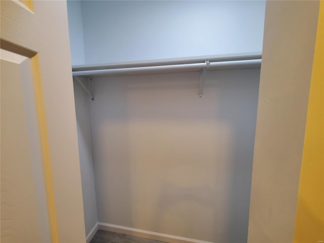 view of closet