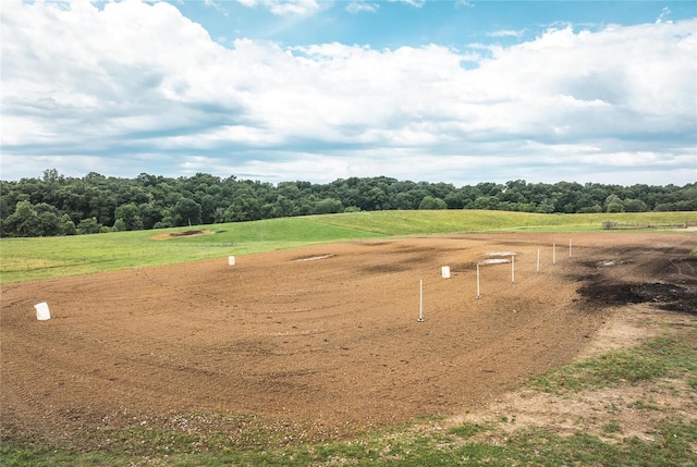 view of home's community featuring a rural view