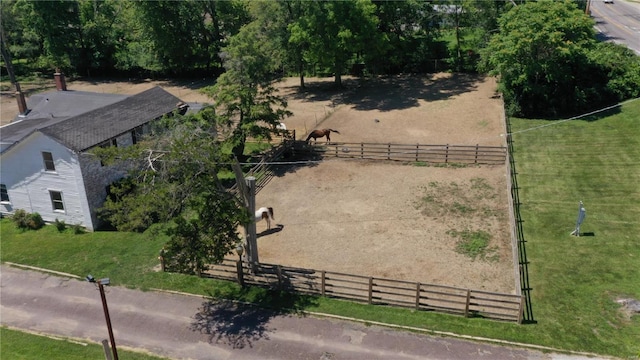 aerial view