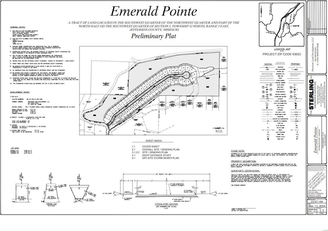 4700 Emerald, Pointe MO, 63052 land for sale