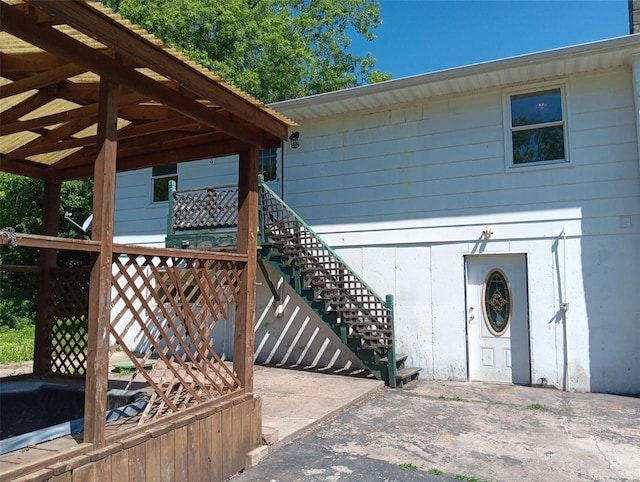 view of property entrance