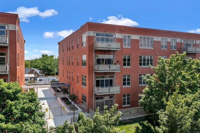 view of building exterior