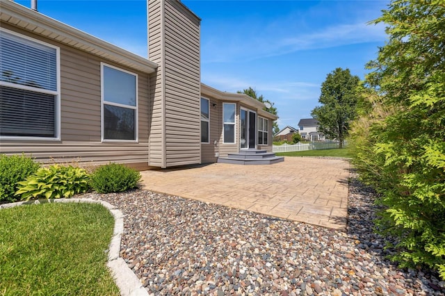 exterior space featuring a patio area