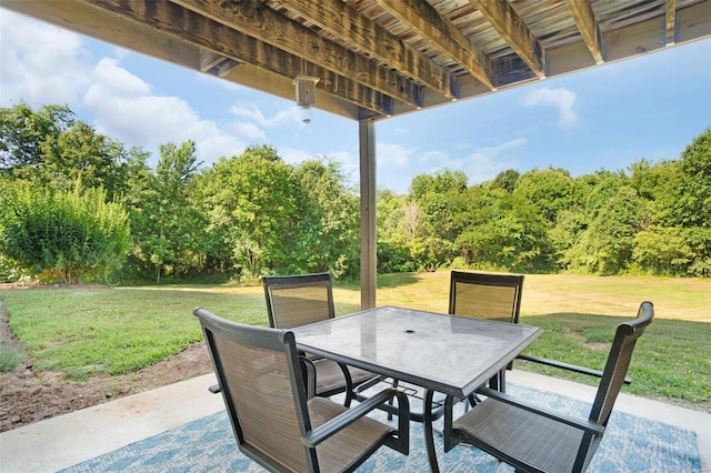 view of patio / terrace