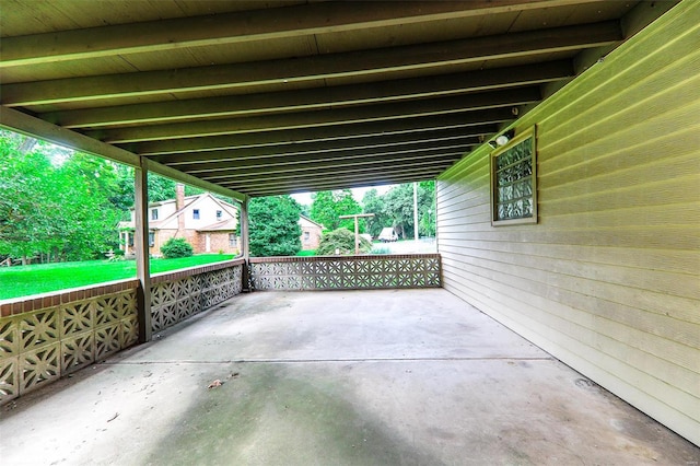 view of patio