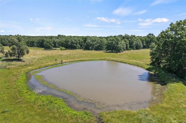 property view of water