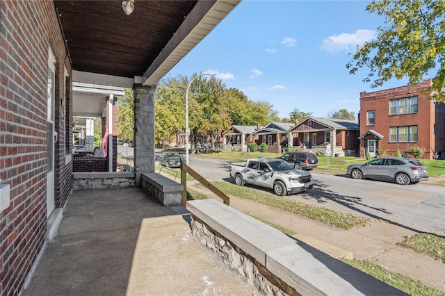 view of patio / terrace featuring a porch