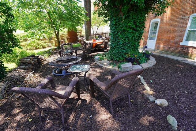 view of patio