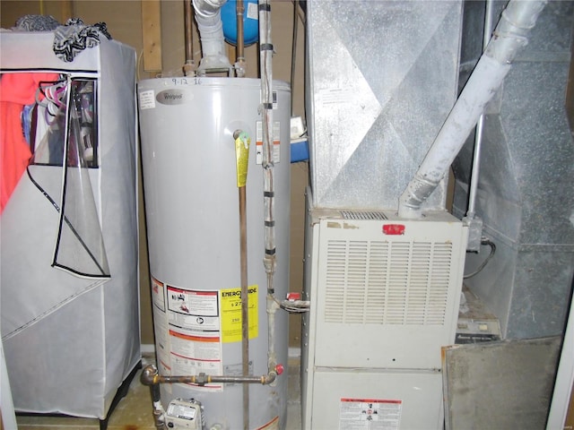 utilities with water heater