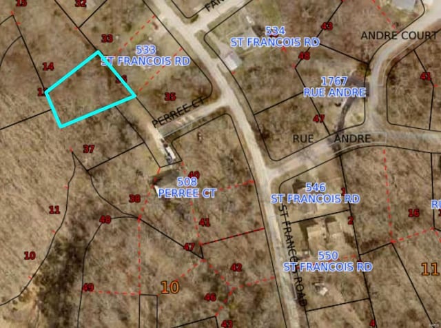 0 Perree Ct, Bonne Terre MO, 63628 land for sale