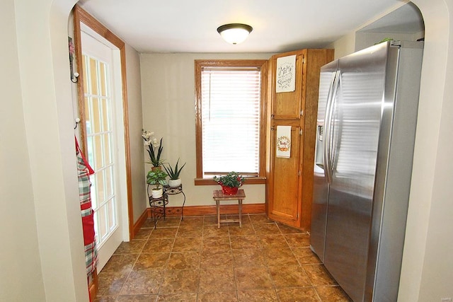 entryway featuring a wealth of natural light