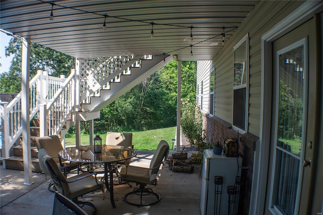 view of patio