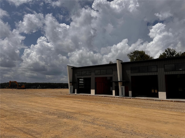 view of outdoor structure