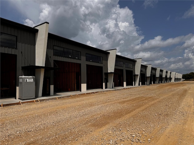 view of property with cooling unit