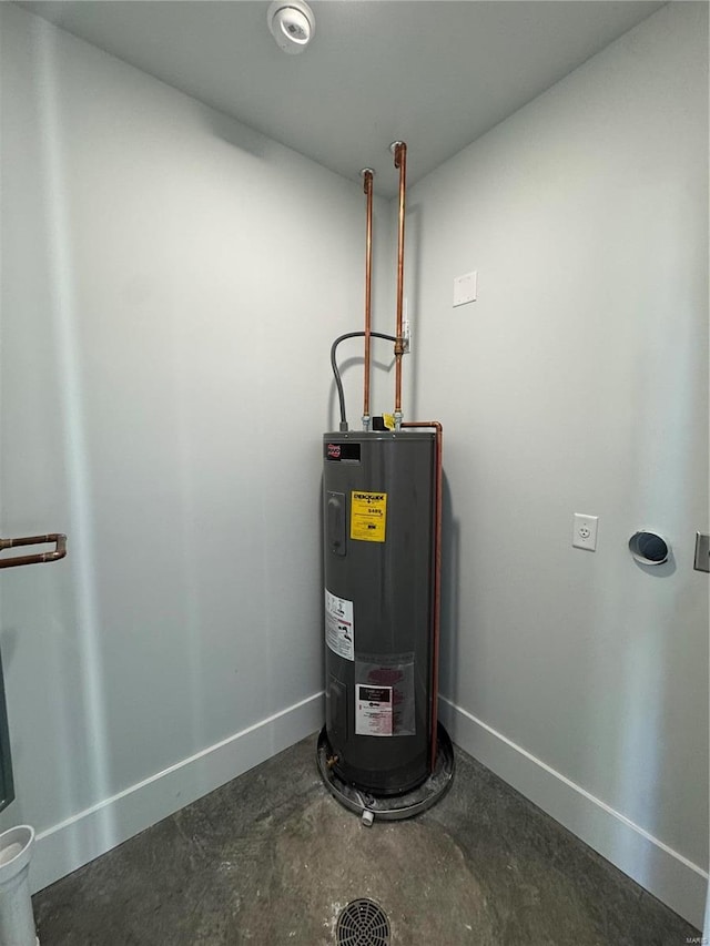 utilities with electric water heater