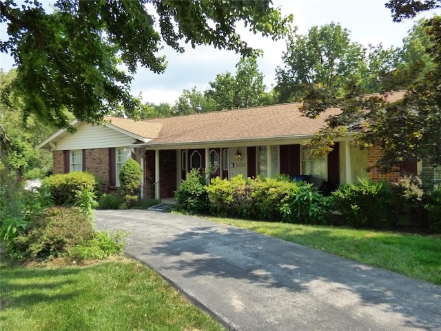 view of ranch-style home