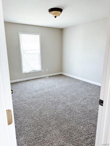 spare room with carpet