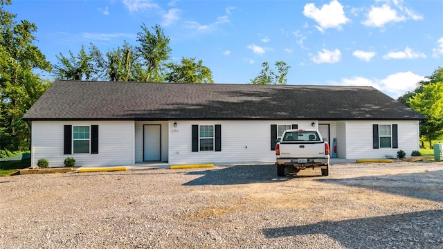 view of ranch-style house