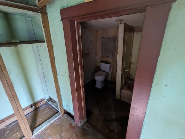 bathroom with toilet