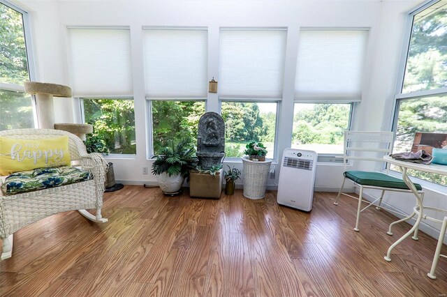 sunroom / solarium featuring plenty of natural light